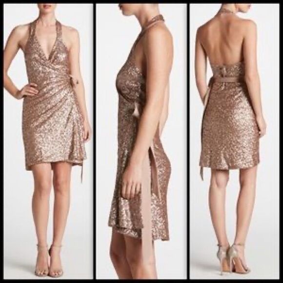 NWT Dress the Population Sequin Danielle Dress - Picture 6 of 13